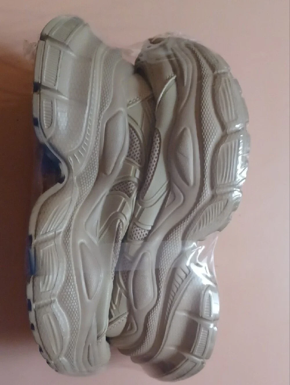 Chunky Athletic Sneakers in Brown - Picture 2 of 4